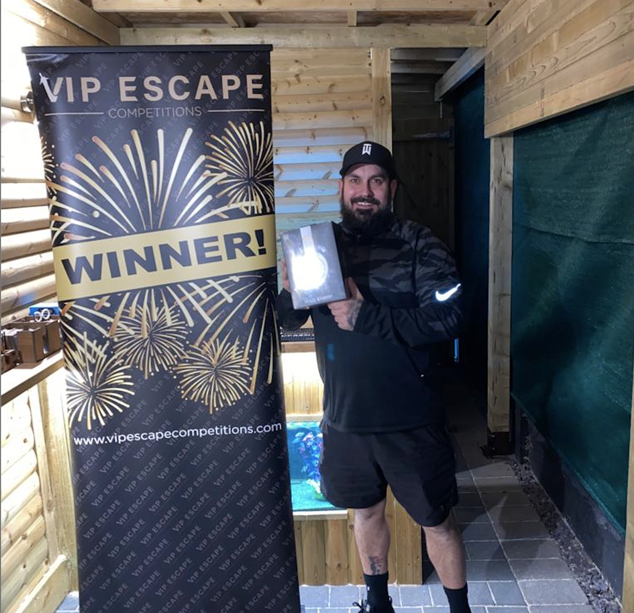 The first VIP Escape competitions competition winner